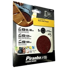 115mm Round Sandpaper For Bosch PEX115A-1/AE PEX11AP/AE PEX9.6VA Orbital Sander