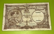 Belgium 20 Francs 1928