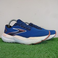 Brooks Trainers Size 6.5 Womens Glycerin GTS 21 Blue Icy Pink Rose Running Shoes