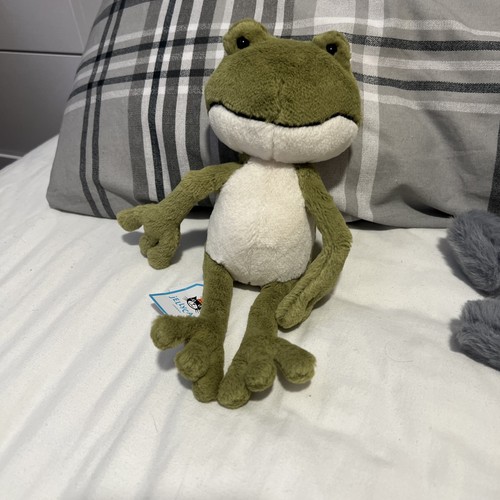 Jellycat finnegan frog - frog,