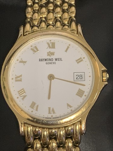 Raymond weil geneve gents gold - gents,