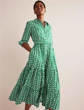 Boden Flo Green Geo Print