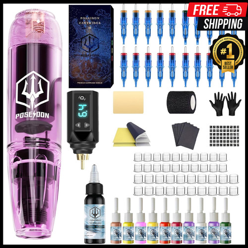 Wireless tattoo pen - tattoo, with