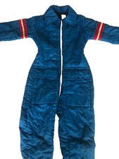 Blue Snowmobile Thermal Suit Sz Waist 30” # 290