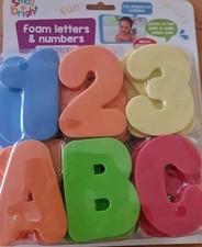  FOAM LETTERS AND NUMBERS 36