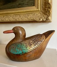 Vintage Large Hand Carved
