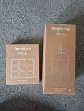 Nespresso Tumbler travel cup and Barista Ice Cube Tray