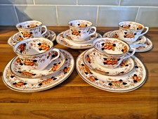 5 x Melba Imari Style Bone