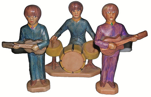 Vintage beatles hand - vintage,