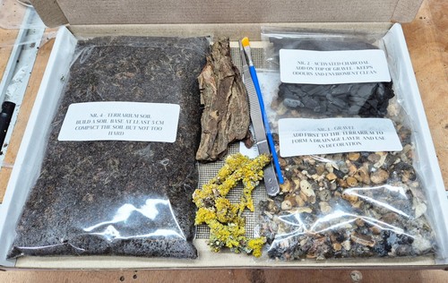 Terrarium kit substrate - kit,