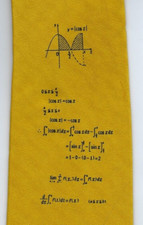 Math Equation Design Neck Tie