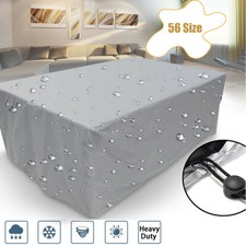 56 Size Cover Garden Furniture Waterproof Patio Rattan Table Chair Cube Set Park