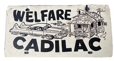 Vintage Welfare Cadilac car