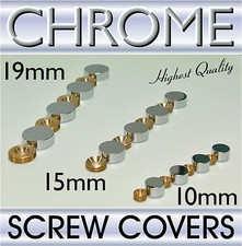 Chrome Screw Head Covers