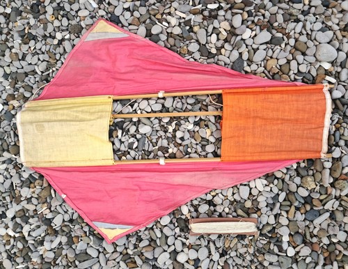 Vintage fabric kite - vintage, mid