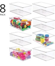 mDesign Clear Stackable