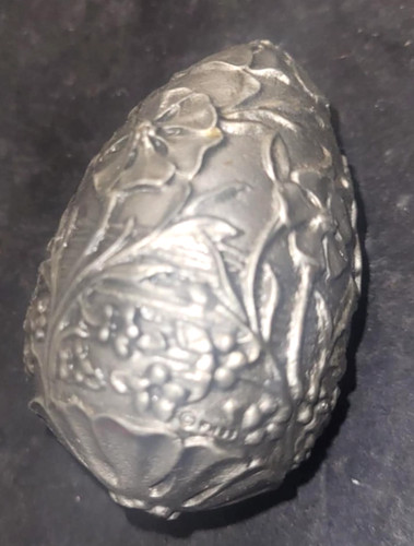Franklin mint pewter - pewter, rabbit