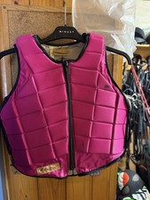Pink Race Safe Body Protector Horse Riding