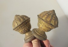 Victorian Brass Curtain Pole