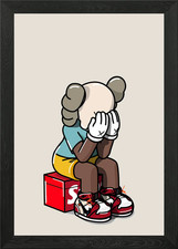 Hypebeast Kaw Framed Wall Art