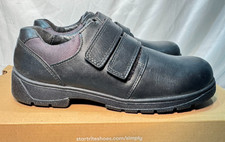 Startrite Black Leather School