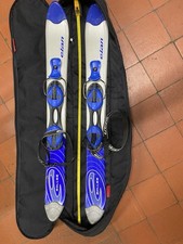 Elan Blue And White Ski Blades 90cm/3ft  Complete With Carry Case