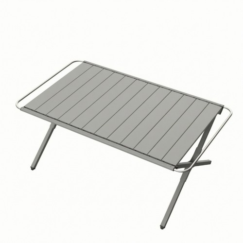 Aluminum folding table - folding,