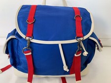 Carpisa Blue Red Travel Backpack Drawstring Bag