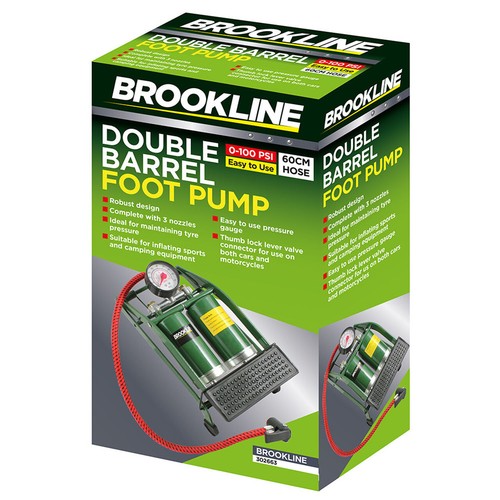 Heavy duty double - double, foot