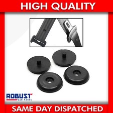 2X UNIVERSAL SEAT BELT BUCKLE HOLDER STOP CLIPS STOPPER  BUTTON UK SELLER