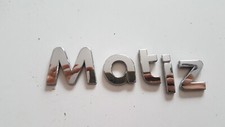 chevrolet matiz 2005-11 trunk tailgate emblem badge decal logo rear boot lid