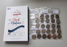 10p coins A-Z Alphabet Full Set 2018 & Royal Mint Album Uncirculated