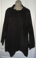 MADE IN ITALY Black Jersey Top