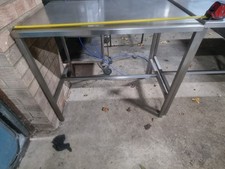 Catering Commercial Stainless Steel Prep Table Work Bench Kitchen 900 X 600