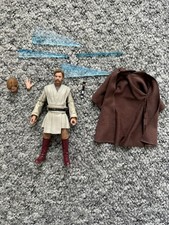 Star Wars Black Series SDCC Mustafar duel Obi Wan figure w accessories loose