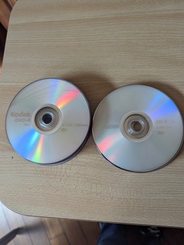 Job lot 25x blank dvd - lot, discs