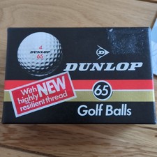 Vintage Dunlop 65 Golf Balls
