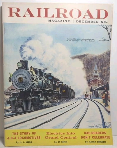 Vintage december 1959 railroad - vintage,