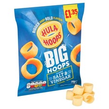 Hula Hoops Big Hoops Salt &