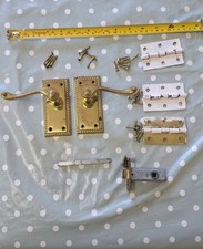 Antique Brass Georgian Scroll