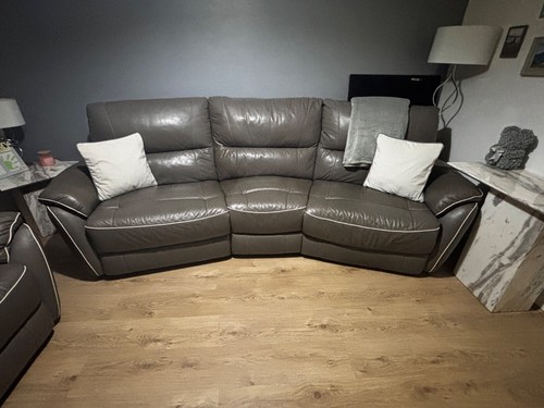 Leather seater curved - 4,