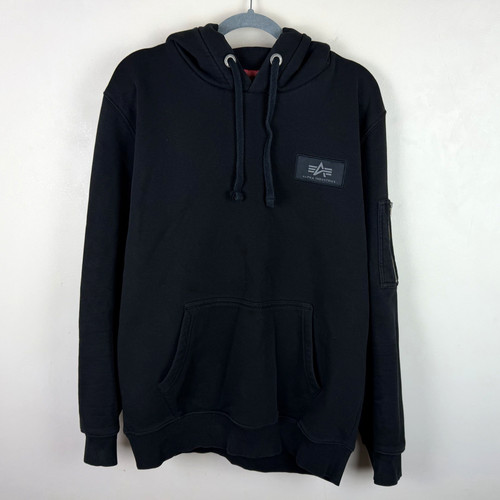 Alpha industries black - industries, hoodie