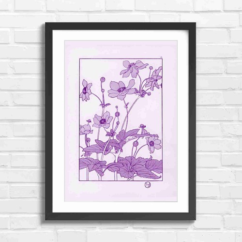 Elegant pink art nouveau - elegant,