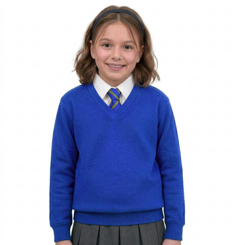 Girls kids button jumper - kids, button/jumper