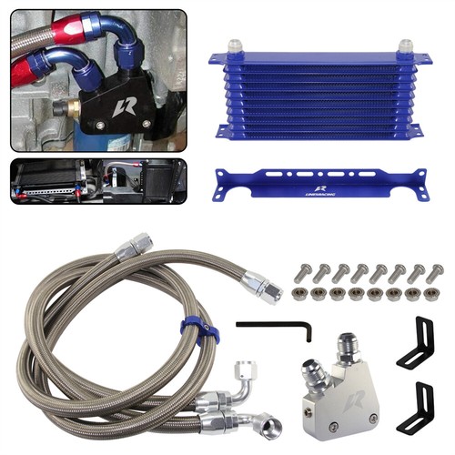 Row engine oil cooler - 10,