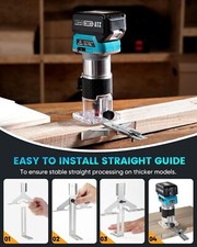 Cordless electric wood - 1/4",