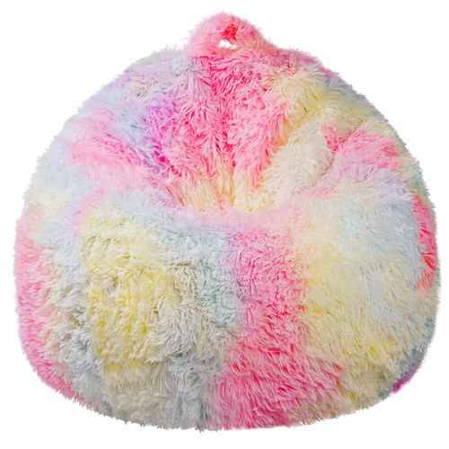 Lahaqiqi rainbow shaggy - rainbow, faux