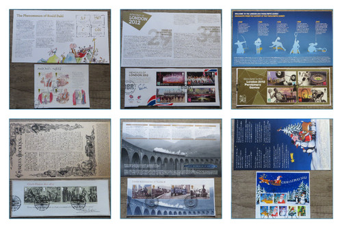 2012 mini sheet - gb,
