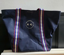 Anya Hindmarch The Universal Bag Ltd Edition TESCO Tote Shopper Navy 