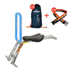 Folding bicycle child saddle - folding,